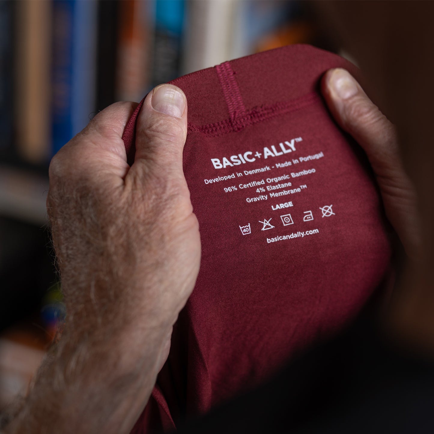 Basic+Ally Boxers - Bordeaux