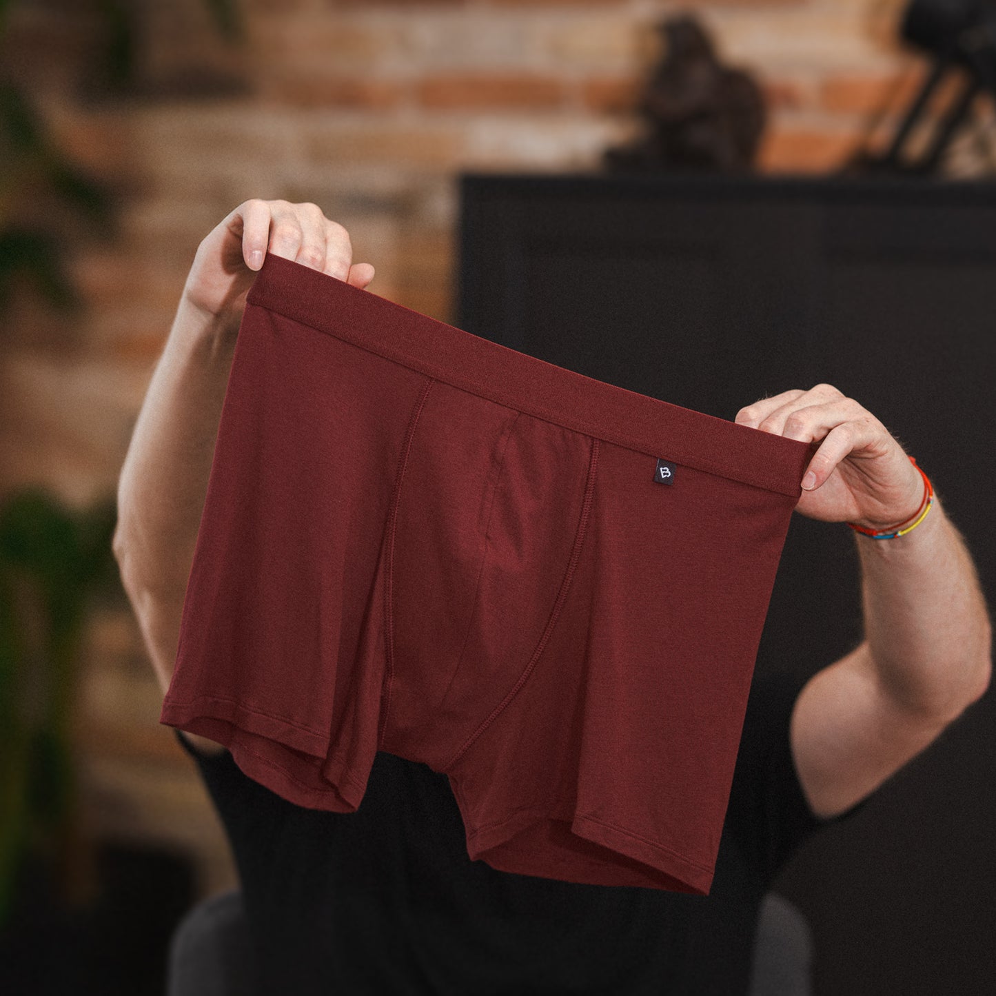 Basic+Ally Boxers - Bordeaux