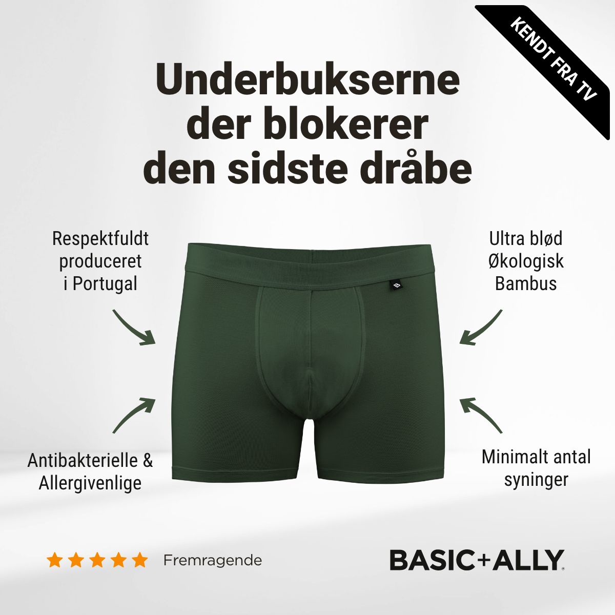 Basic+Ally Boxers - Grøn