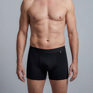 Sorte Basic+Ally boxers i økologisk bomuld