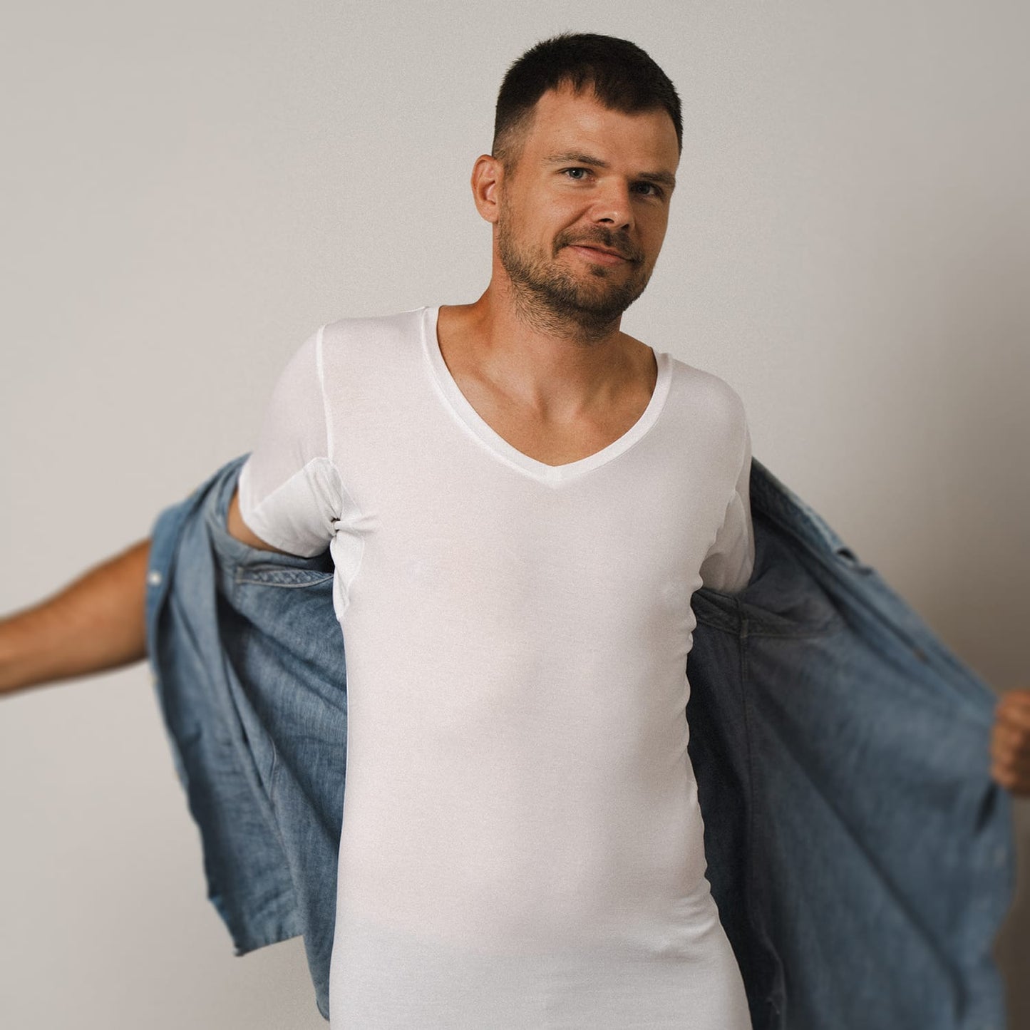 Anti-Sweat T-shirt - Hvid