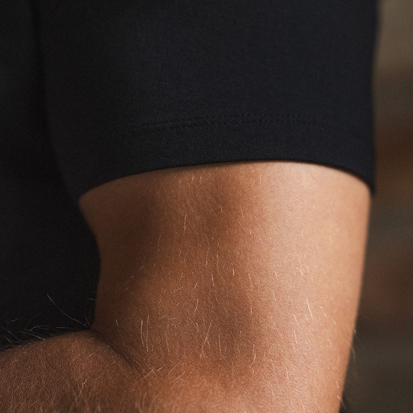 Basic T-shirt - Sort