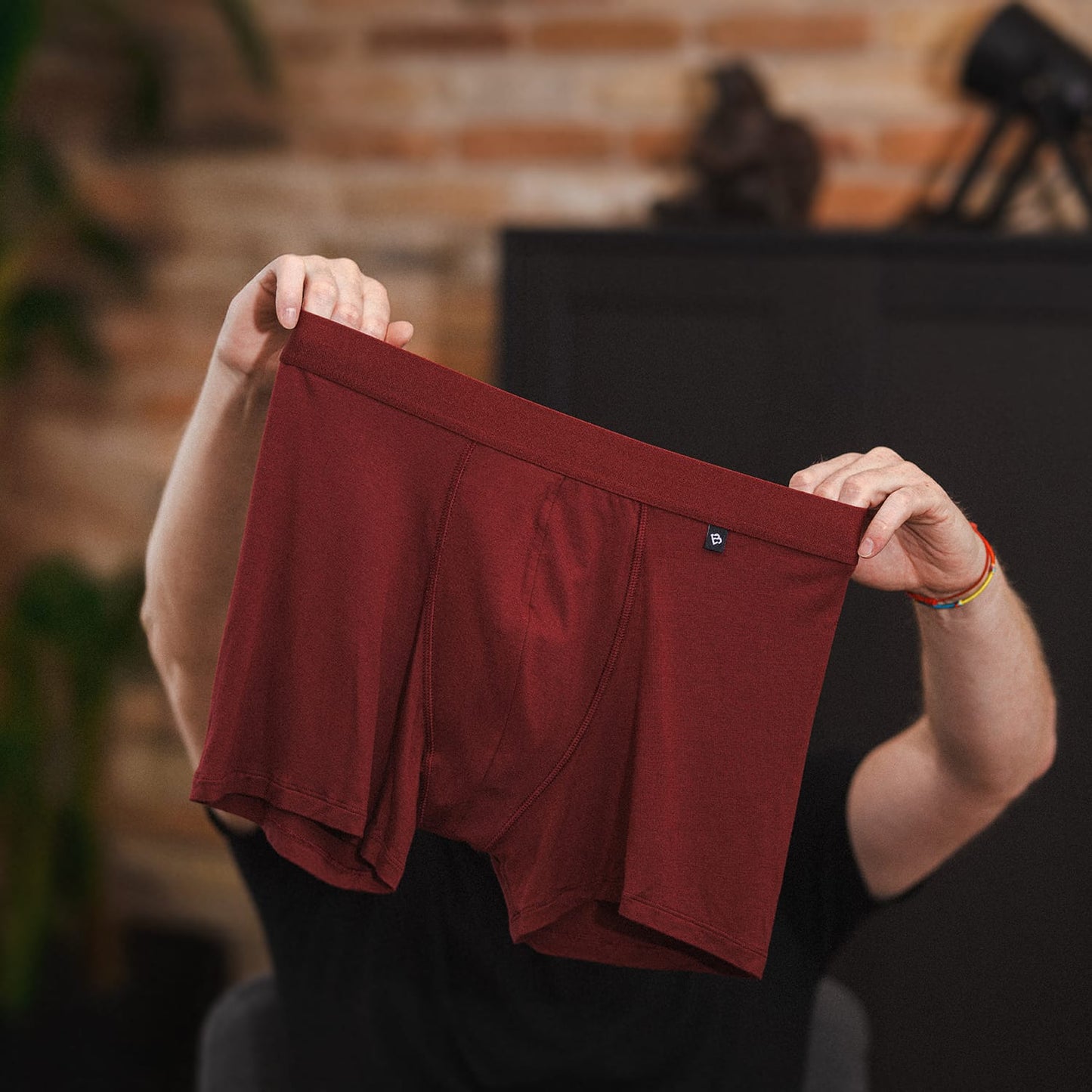 Basic+Ally Boxers - Bordeaux