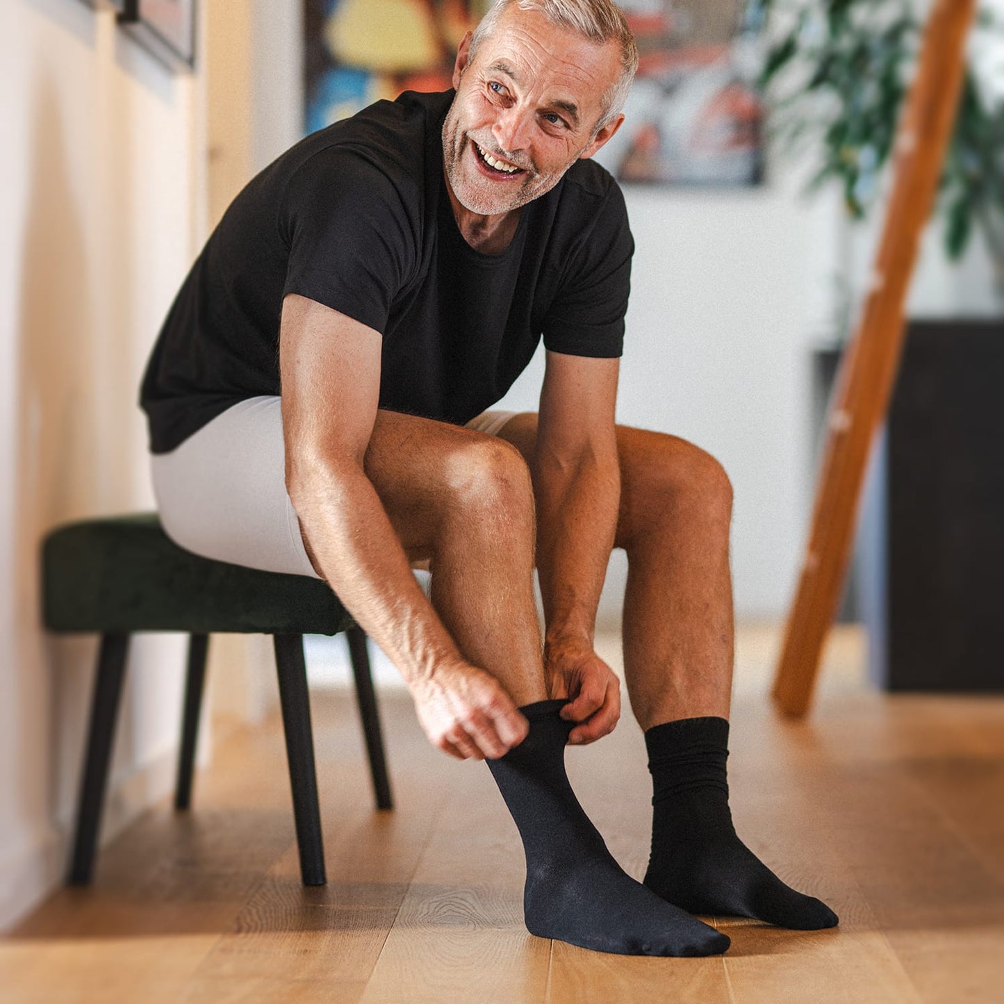 Basic+Ally Strømper - Sort