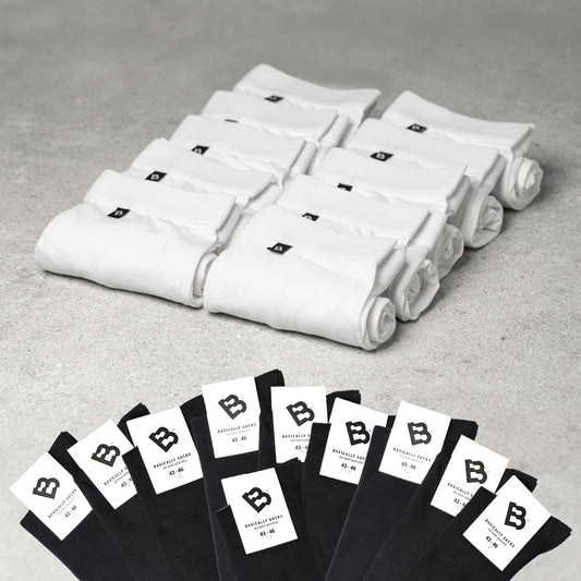 10 par boxers + 10 par strømper